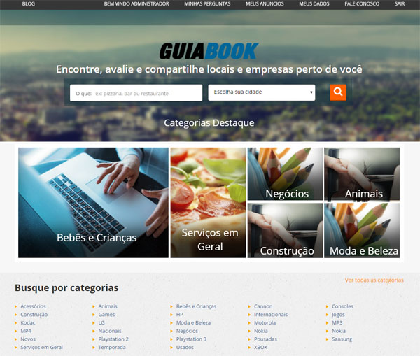 guia comercial como fazer site